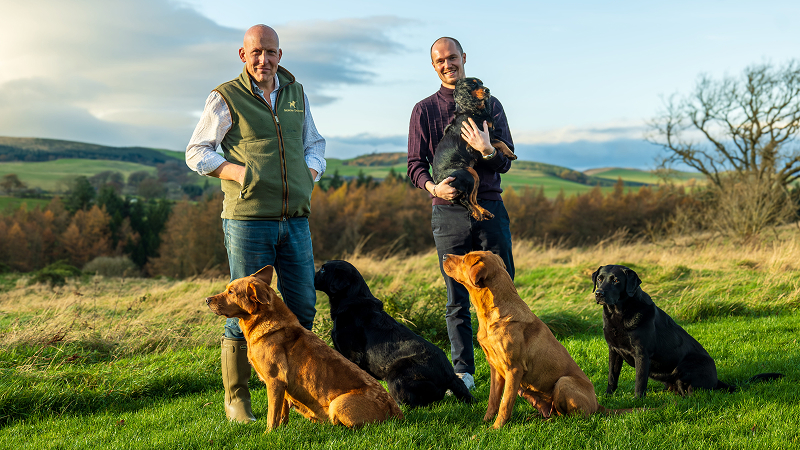 Harry and Charlie from Mordor Gundogs