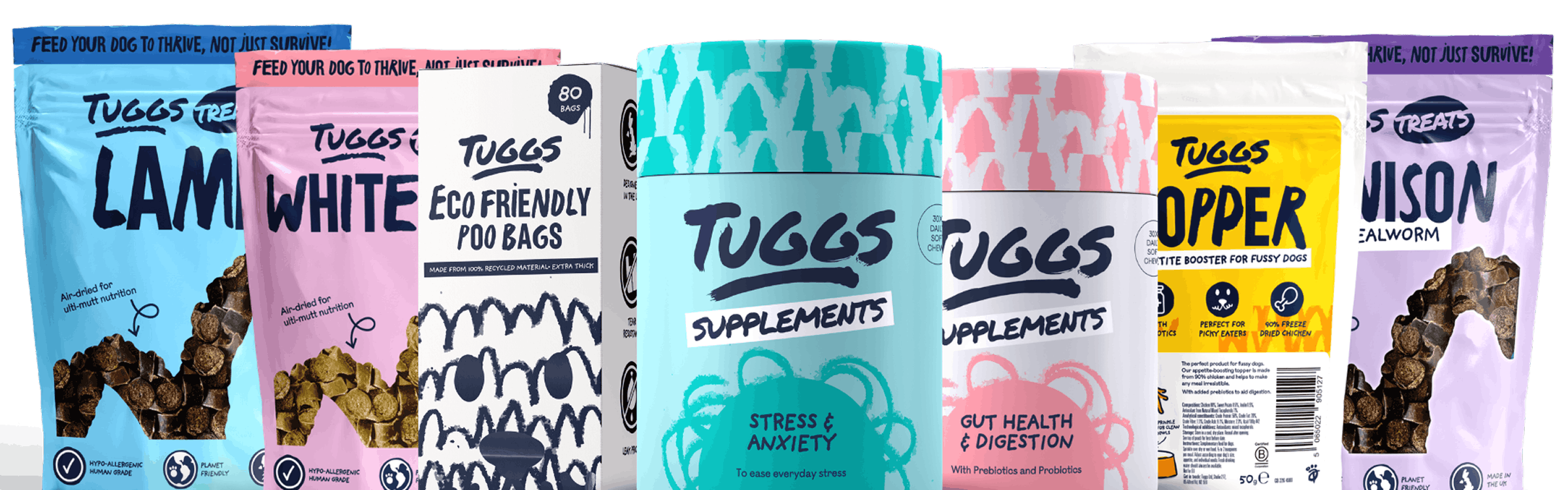 Tuggs products and extras